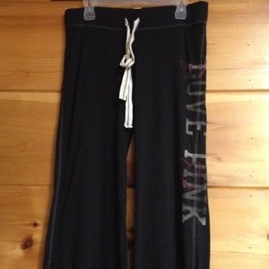 Victoria's Secret black sweatpants medium